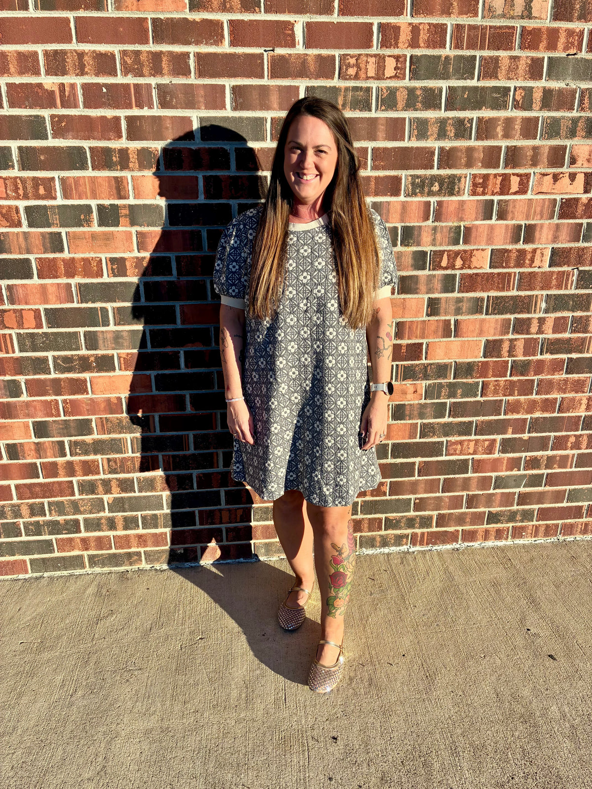 Dot & Dove Dress