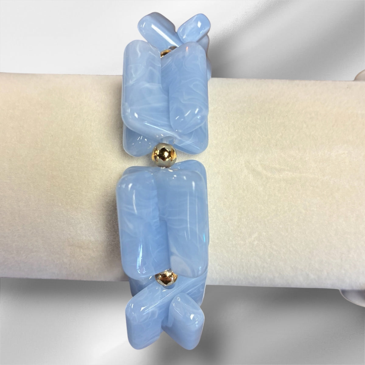 Chunky Stretch Beaded Bracelet