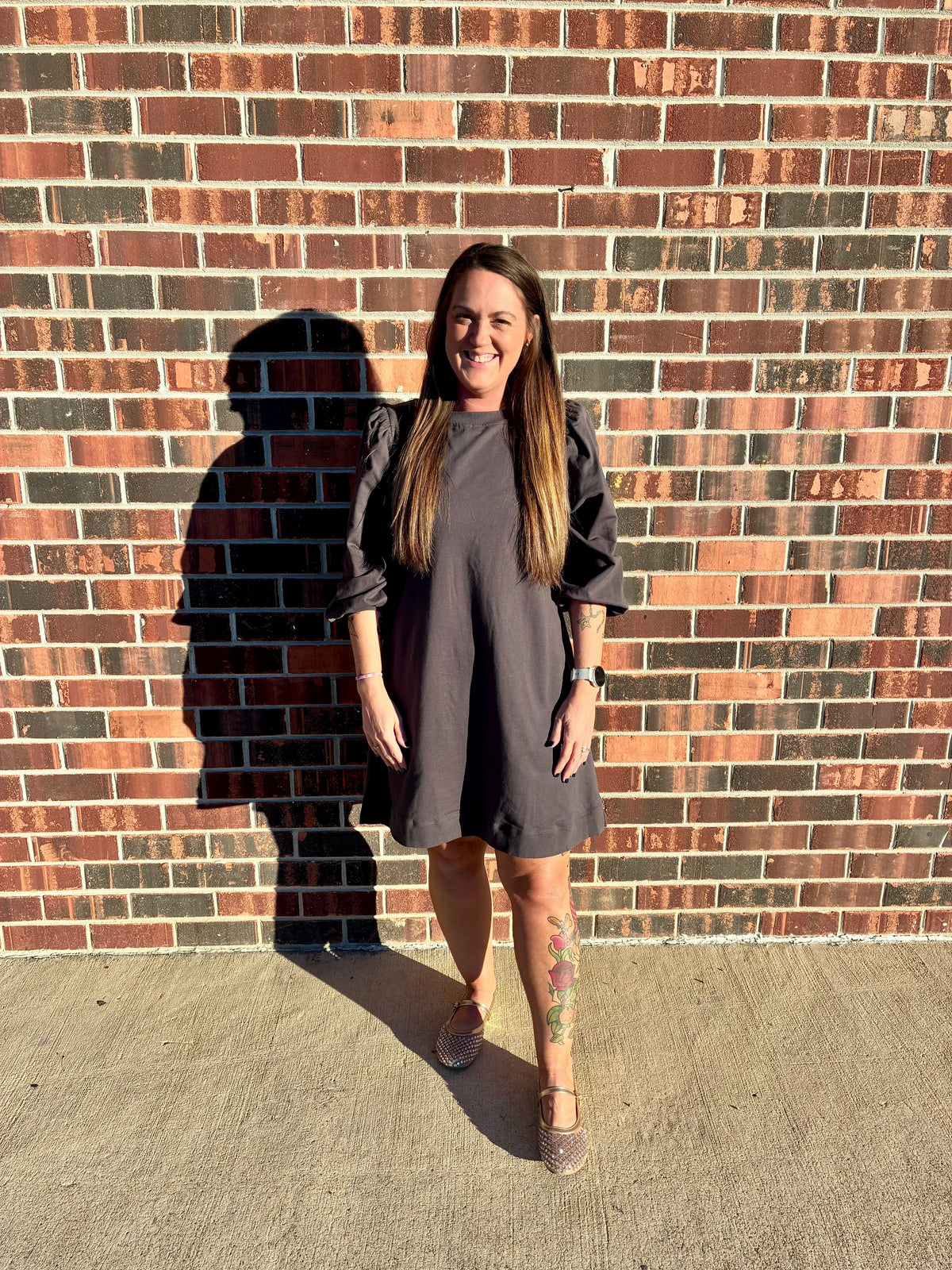 Charcoal Muse Dress