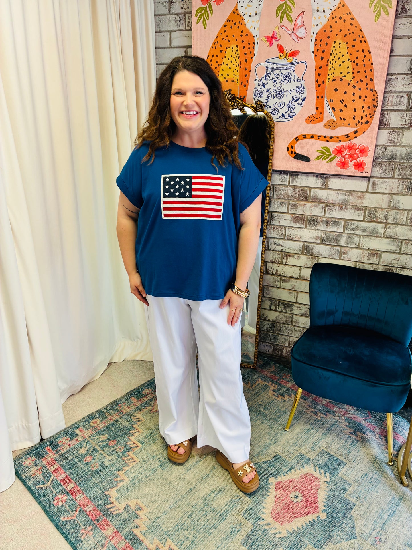 Curvy Brave Tee