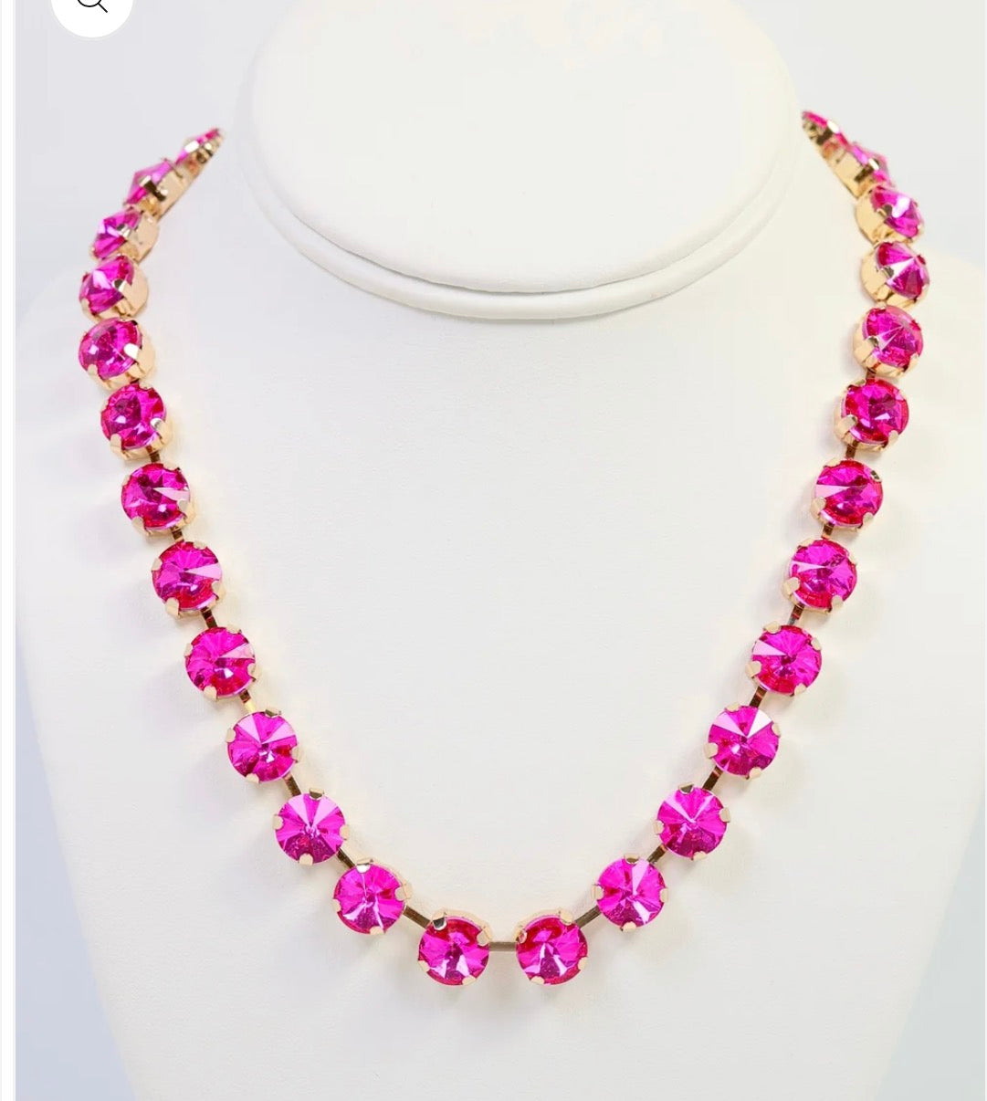 Caroline Hill Fuchsia Necklace