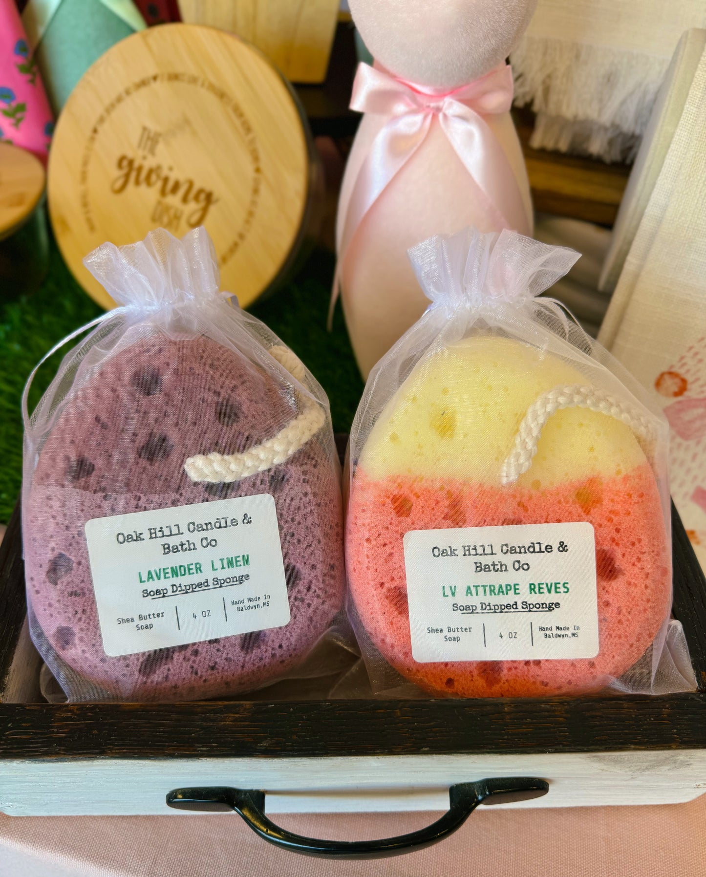Oak Hill Large Soap DIpped Sponge