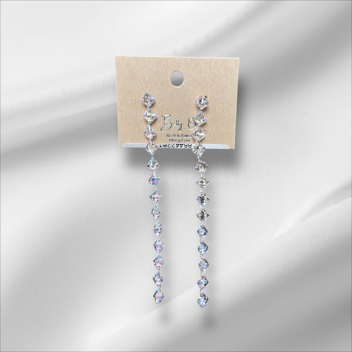 Diamond Drape Earings