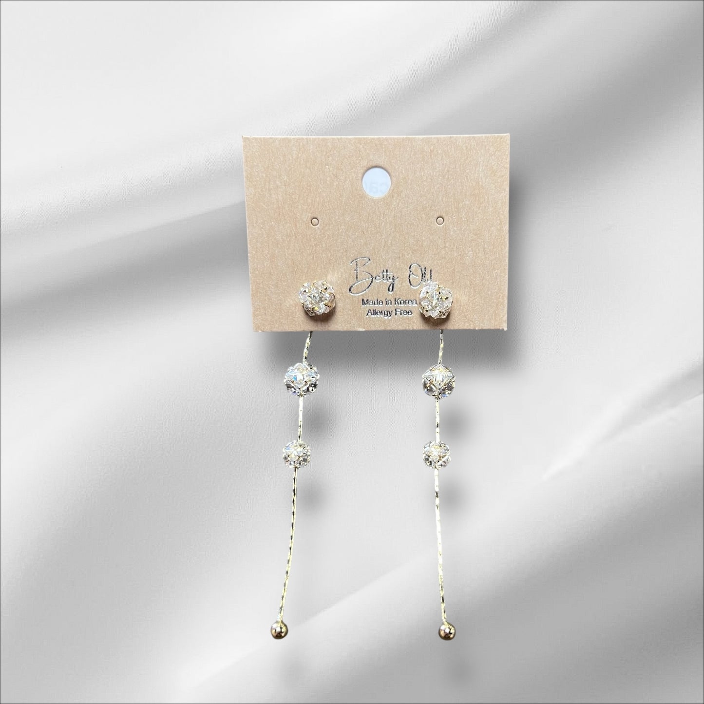 Crystal Cascade Earrings