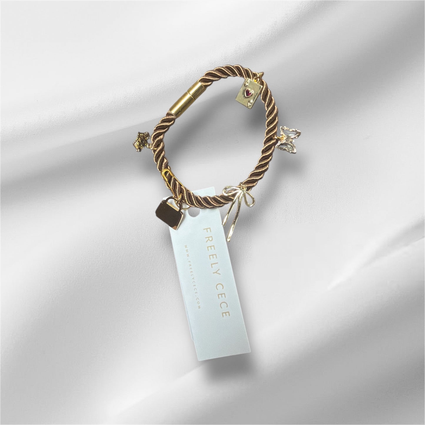 Cord Charm Bracelet