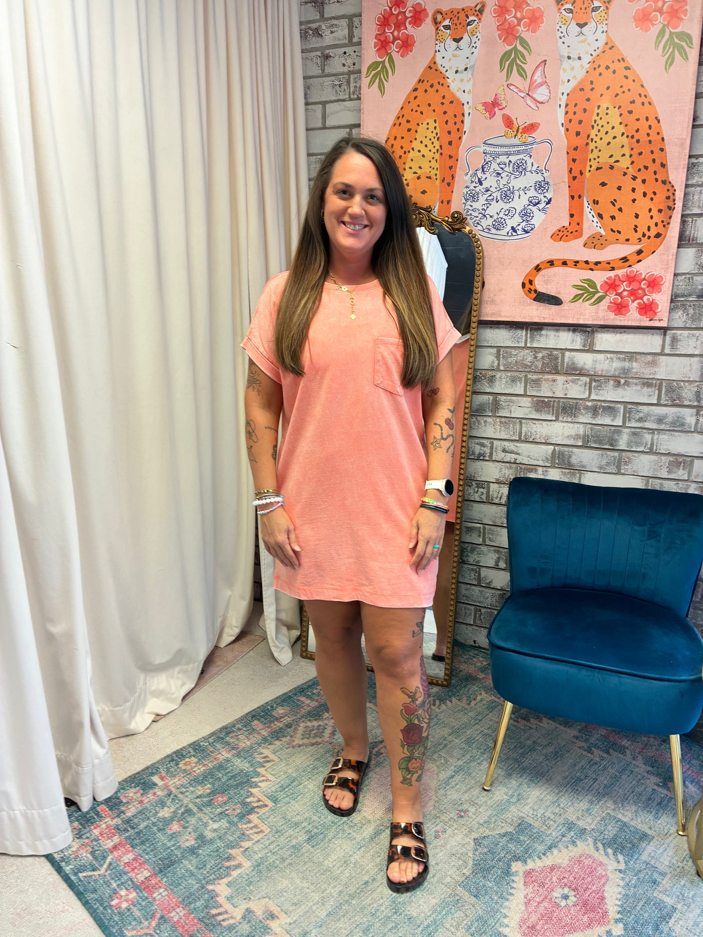 Colorway Tee Dress