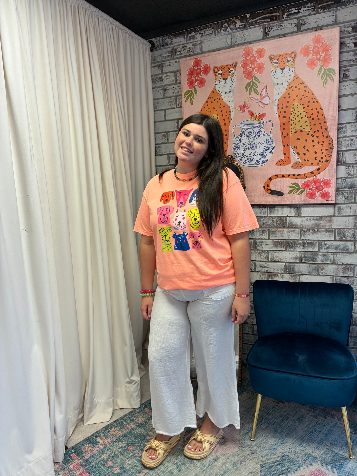 Peachy Pups Tee