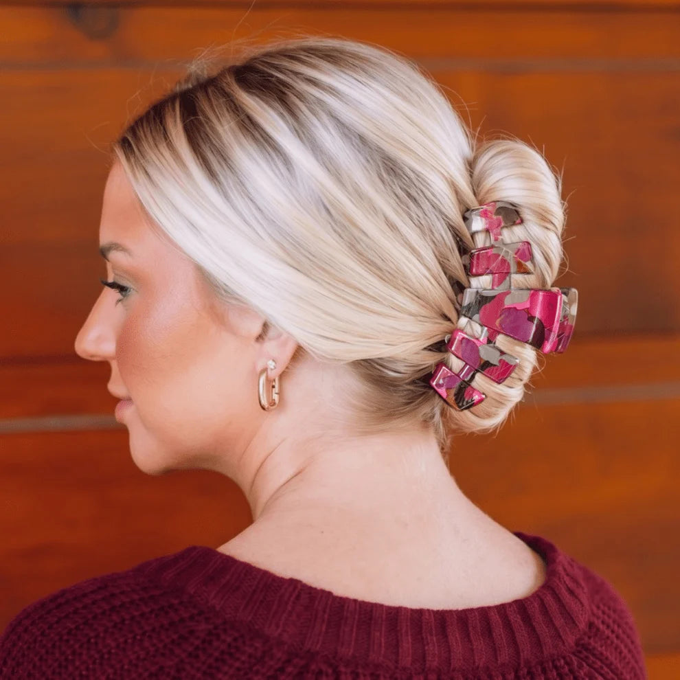 Teleties Classic Garden Glam Large Claw Clip