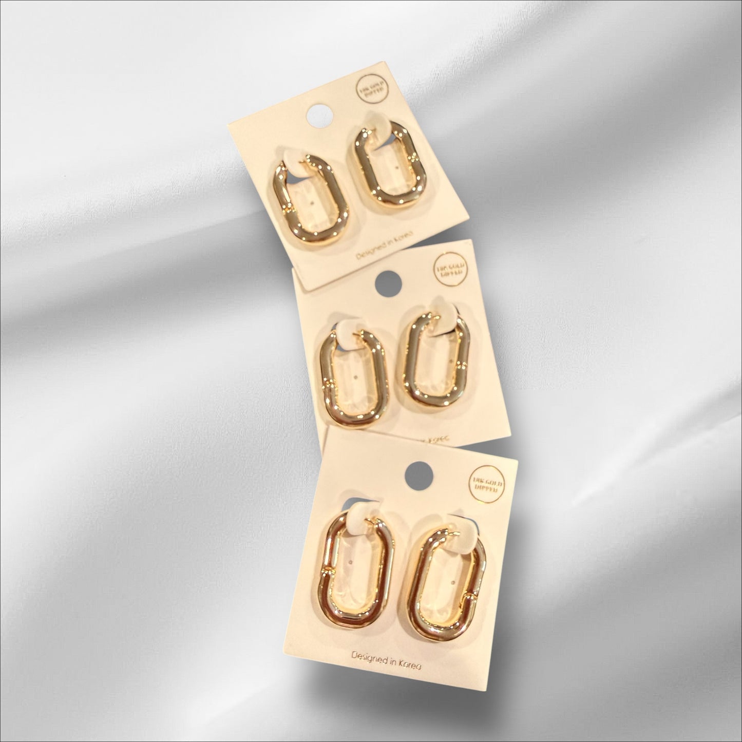 Gold Huggie Earring