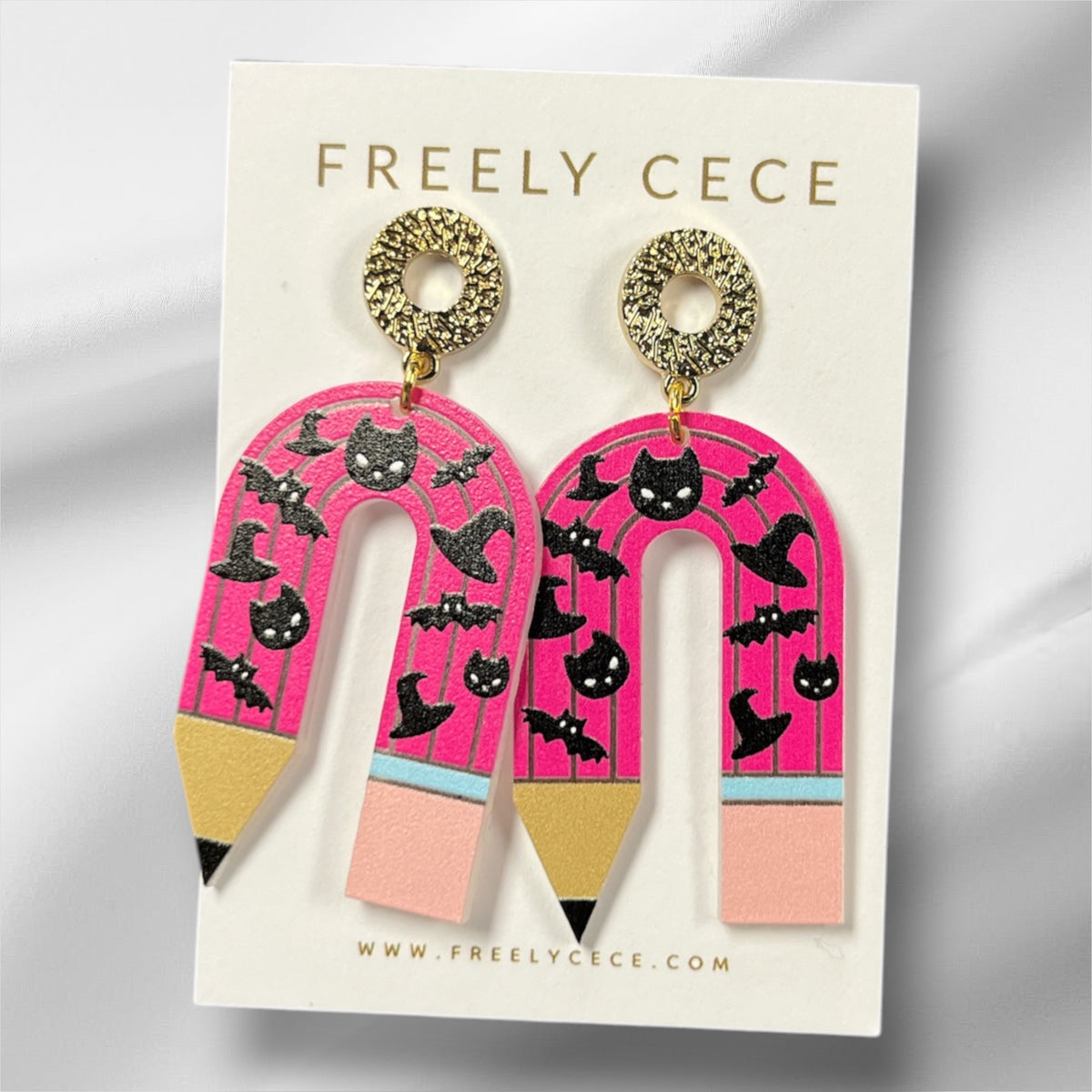 Spooky Scribbles Earrings