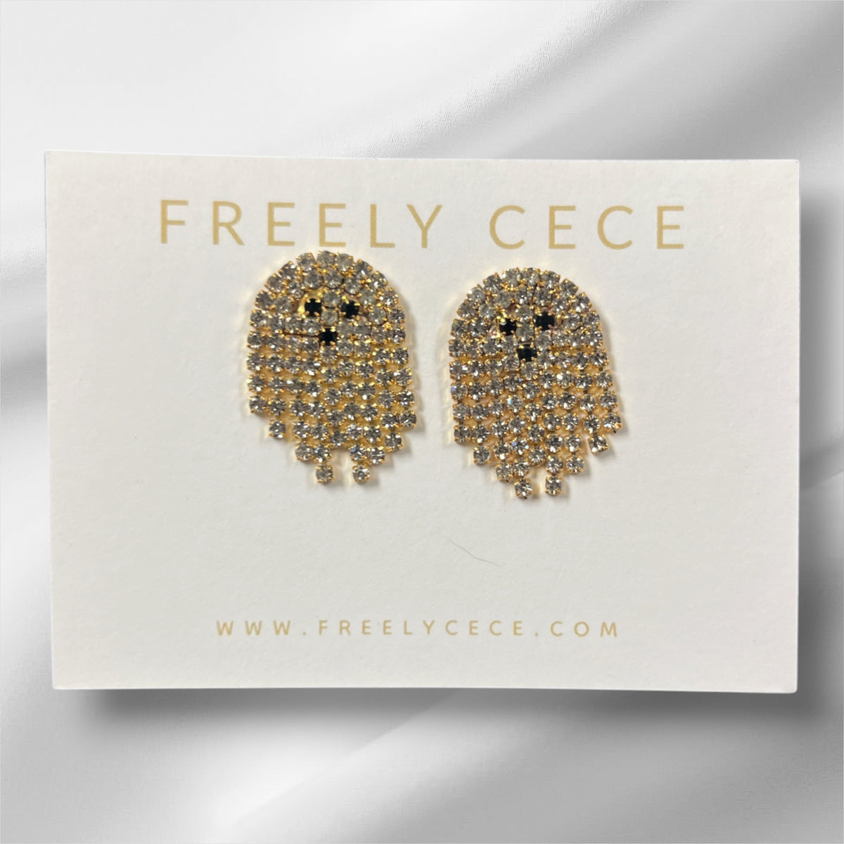 Bling Ghost Earrings