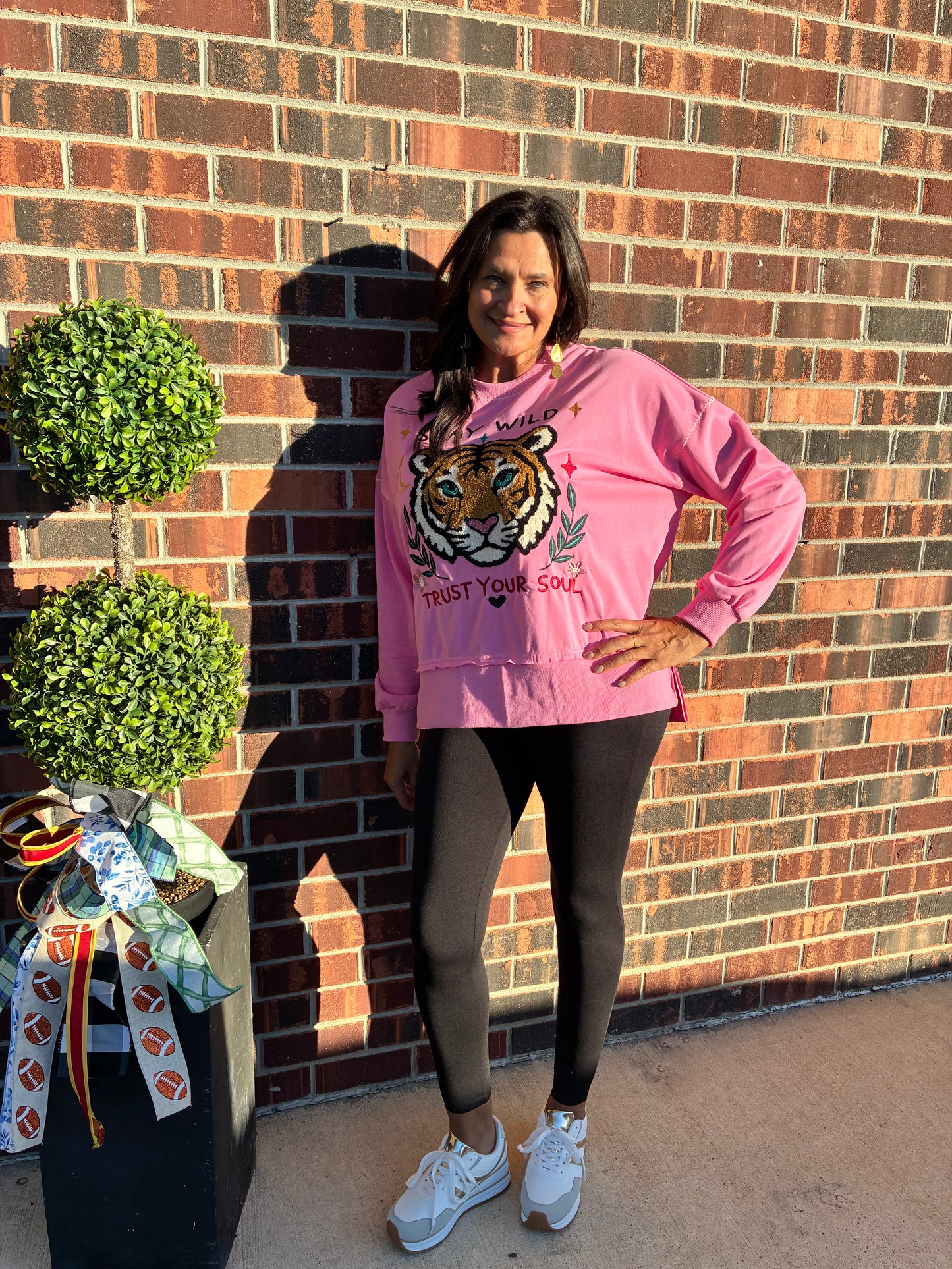 Tiger Queen Top