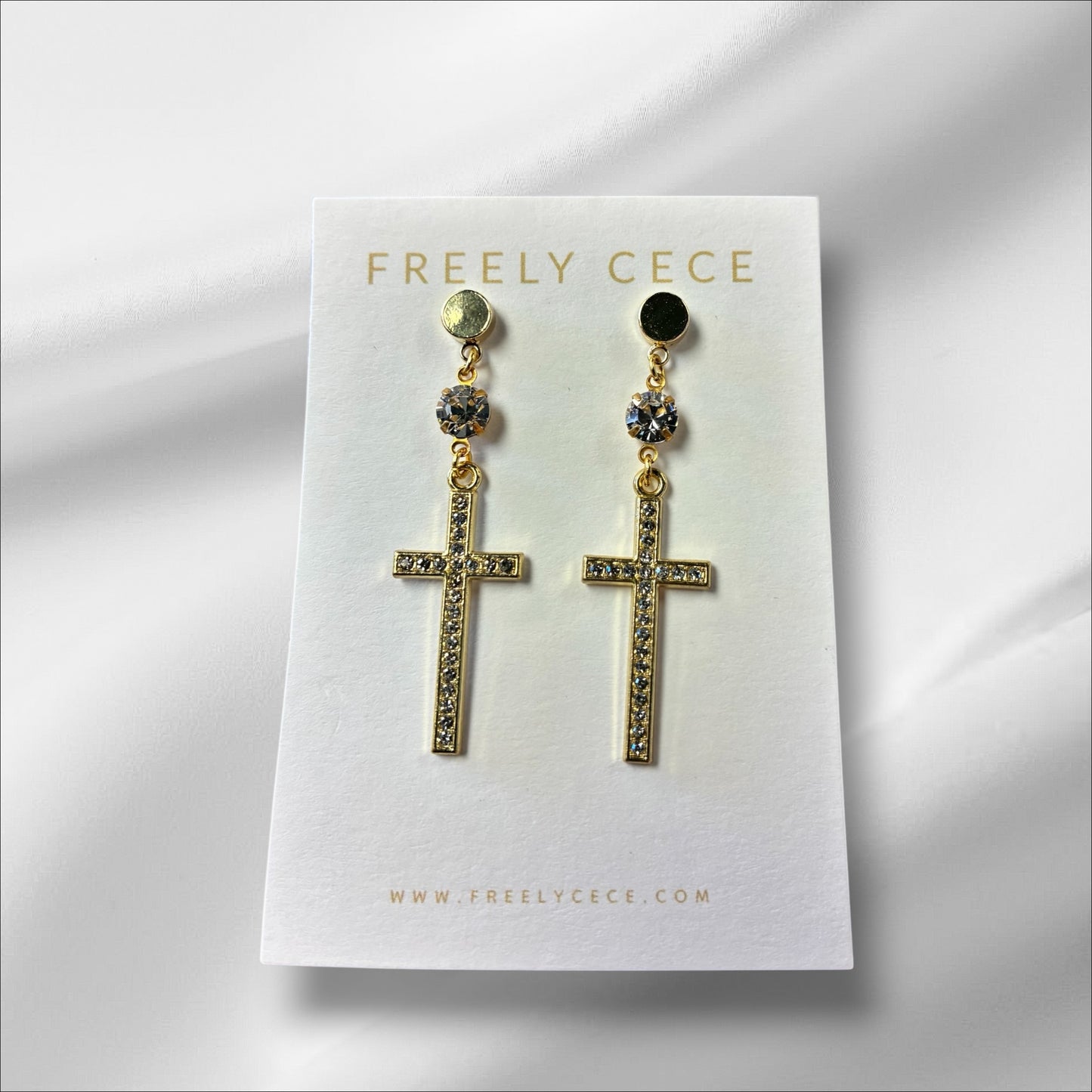 Cross Earring