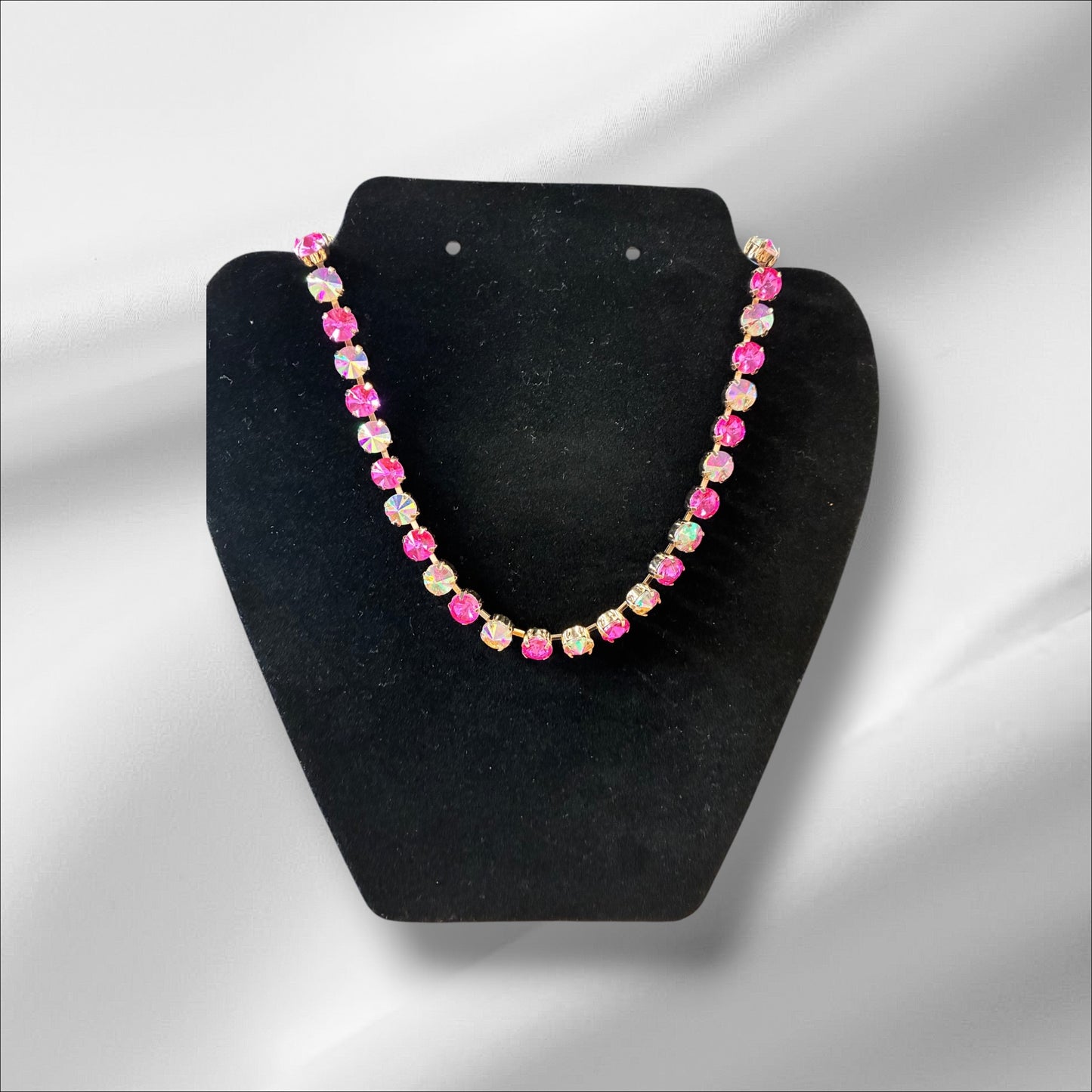 Rhinestone Gem Necklaces