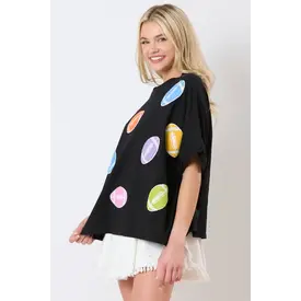 Football Sequin Top