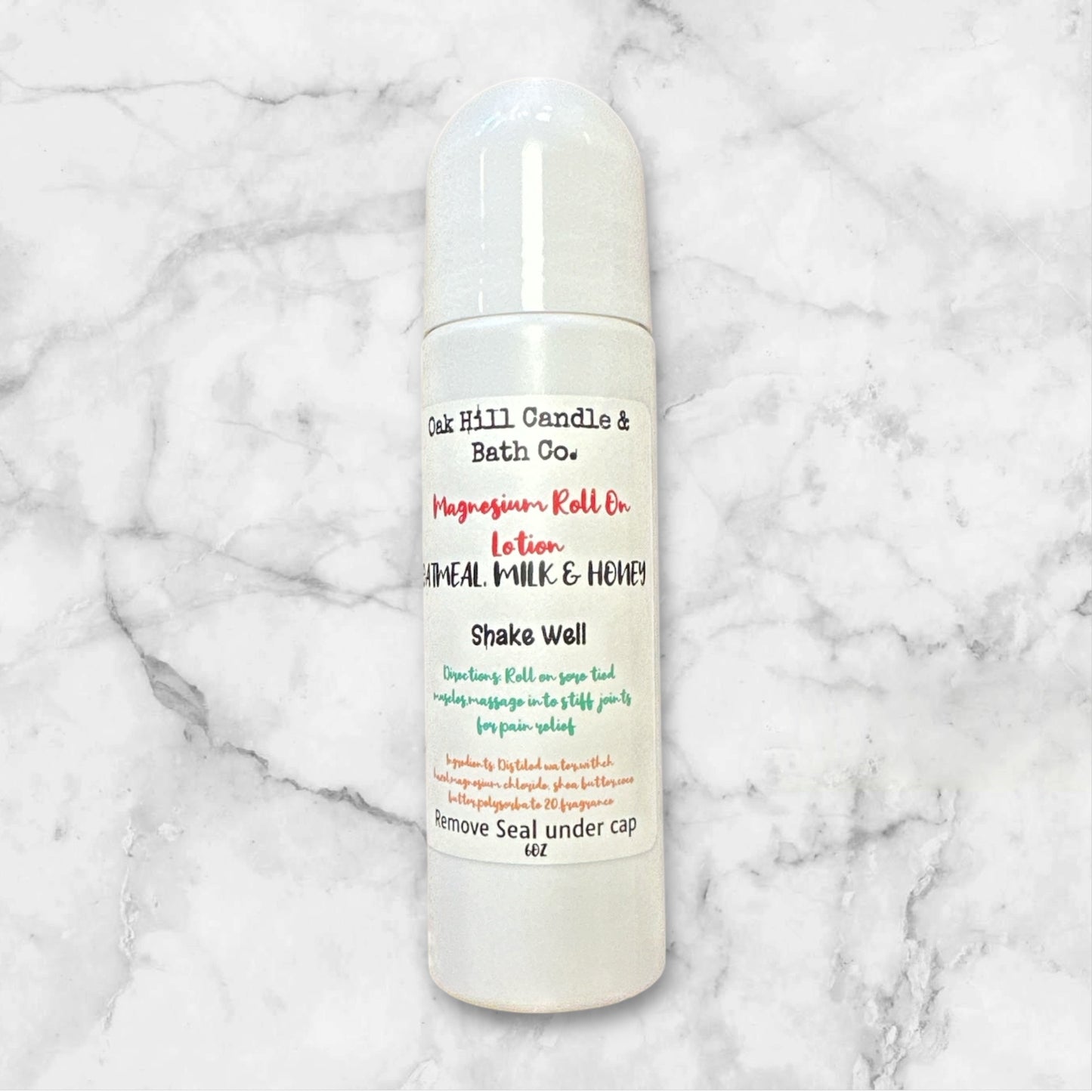 Oak Hill Magnesium Roll-On Lotion