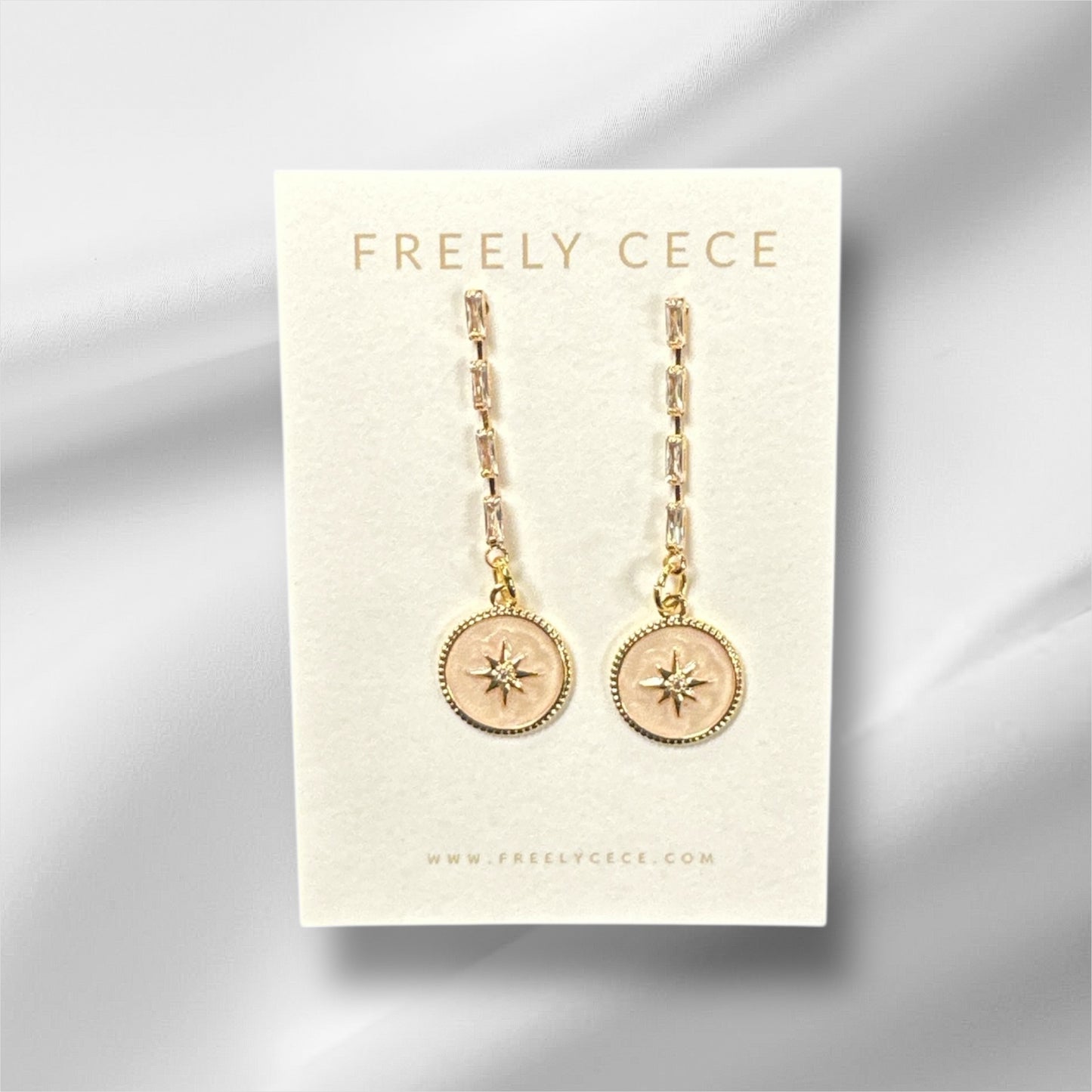 Pink Starlight Earrings