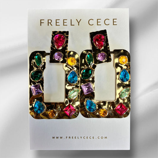Pop Of Art Earrings