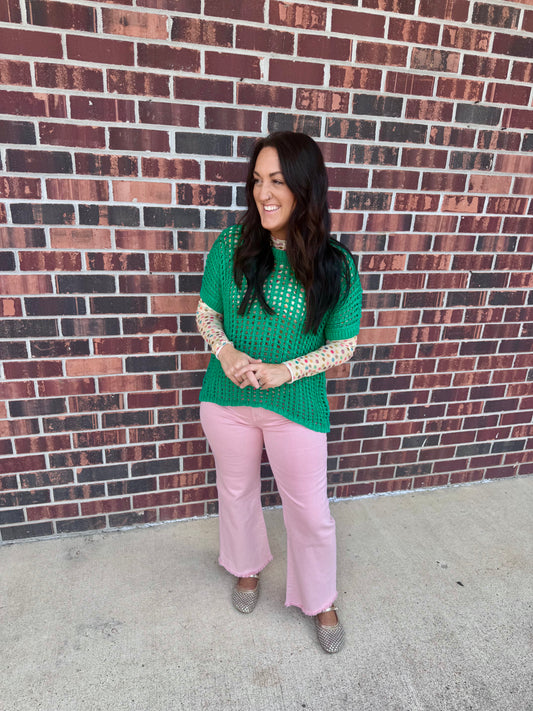 Dottie Mesh Top
