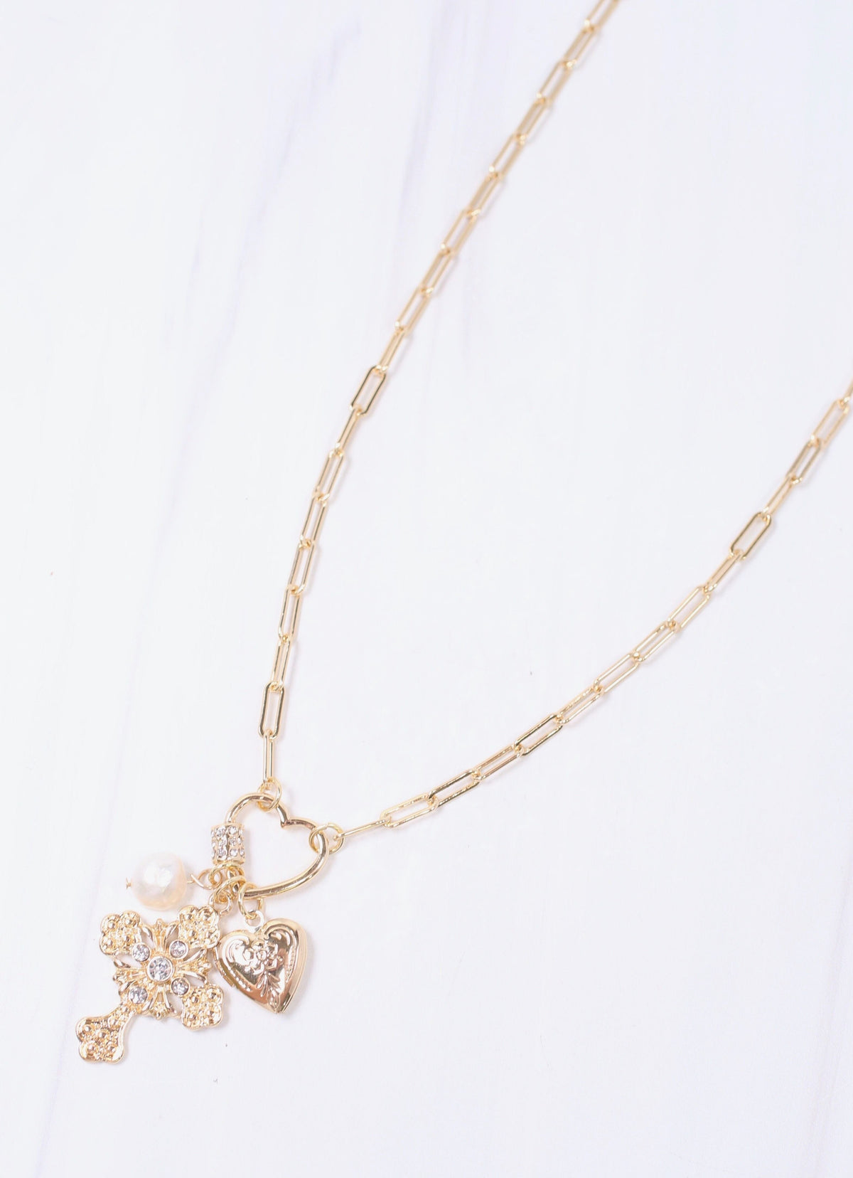 Lindsay Charm Necklace