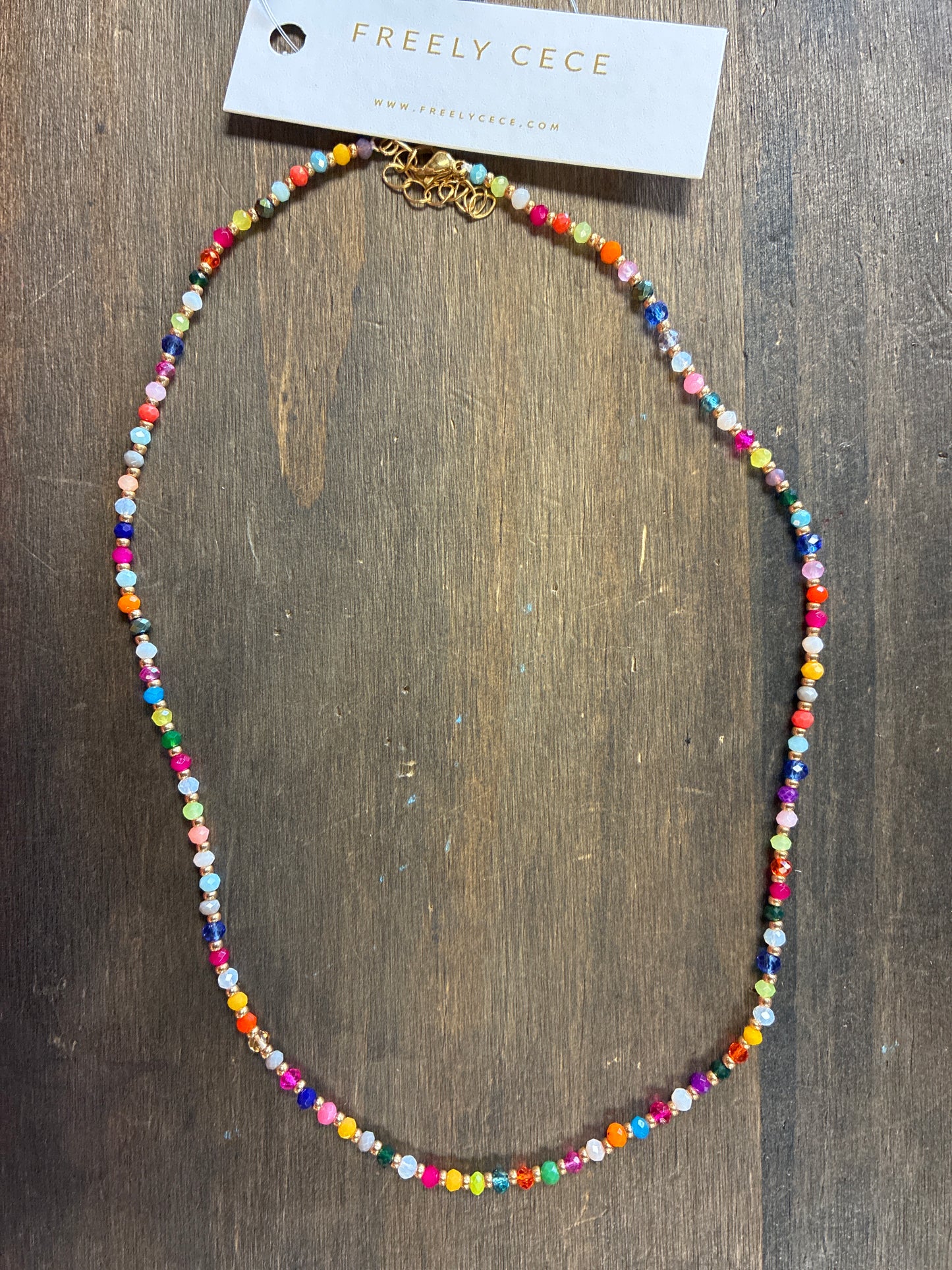 Tiny Beaded Necklace
