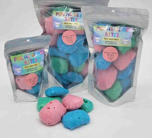 Sour Taffy Bites Freeze-Dried Candy