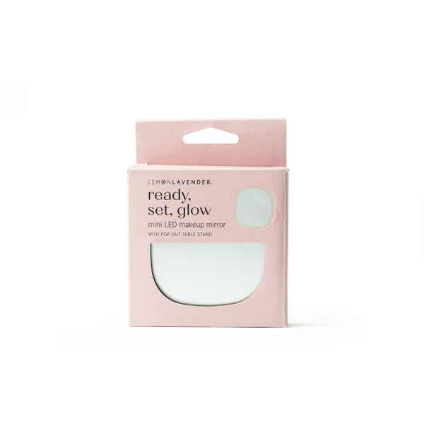 Ready, Set, Glow Mini LED Makeup Mirror