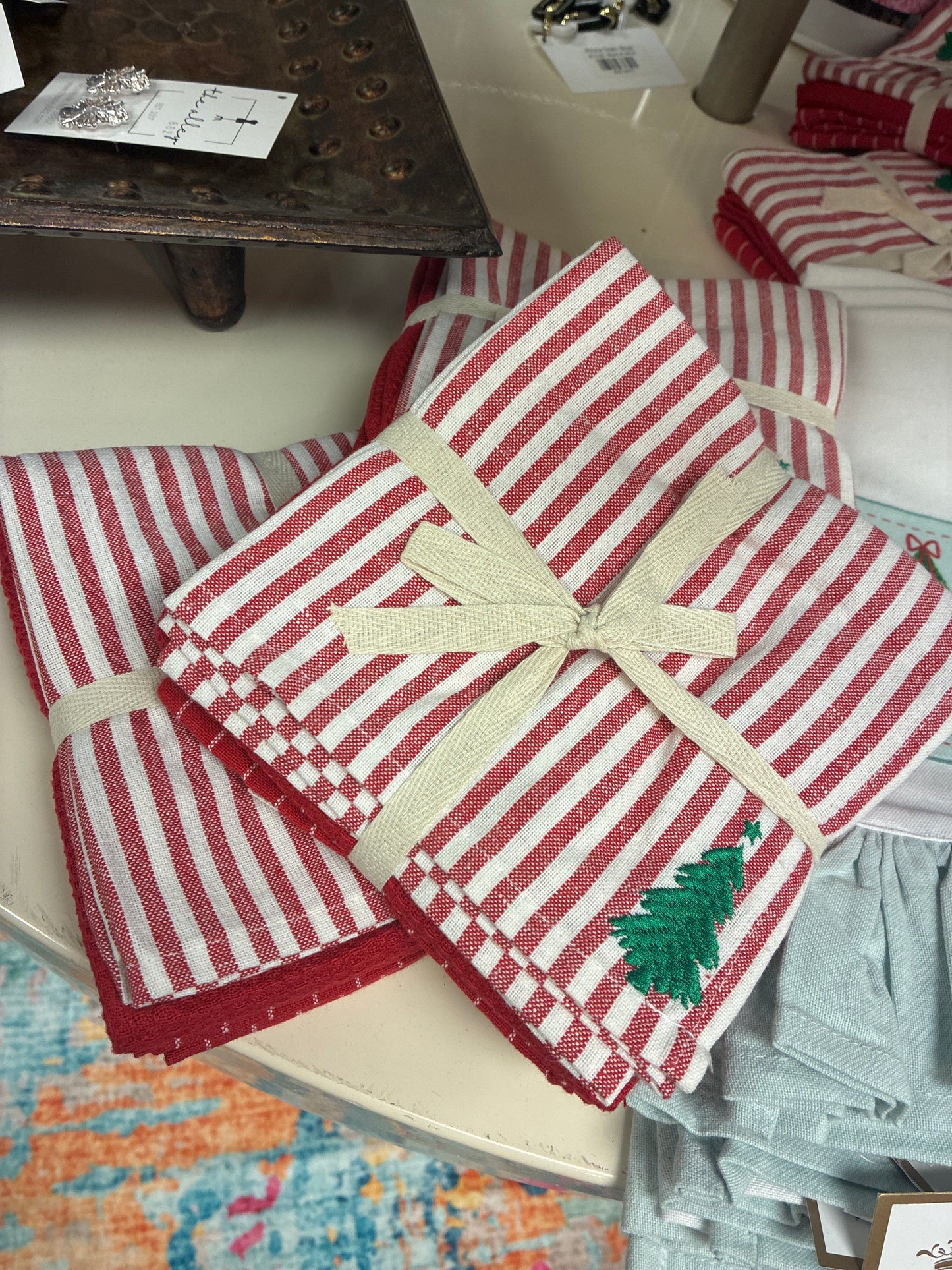 Christmas Tree Hand Towel Set