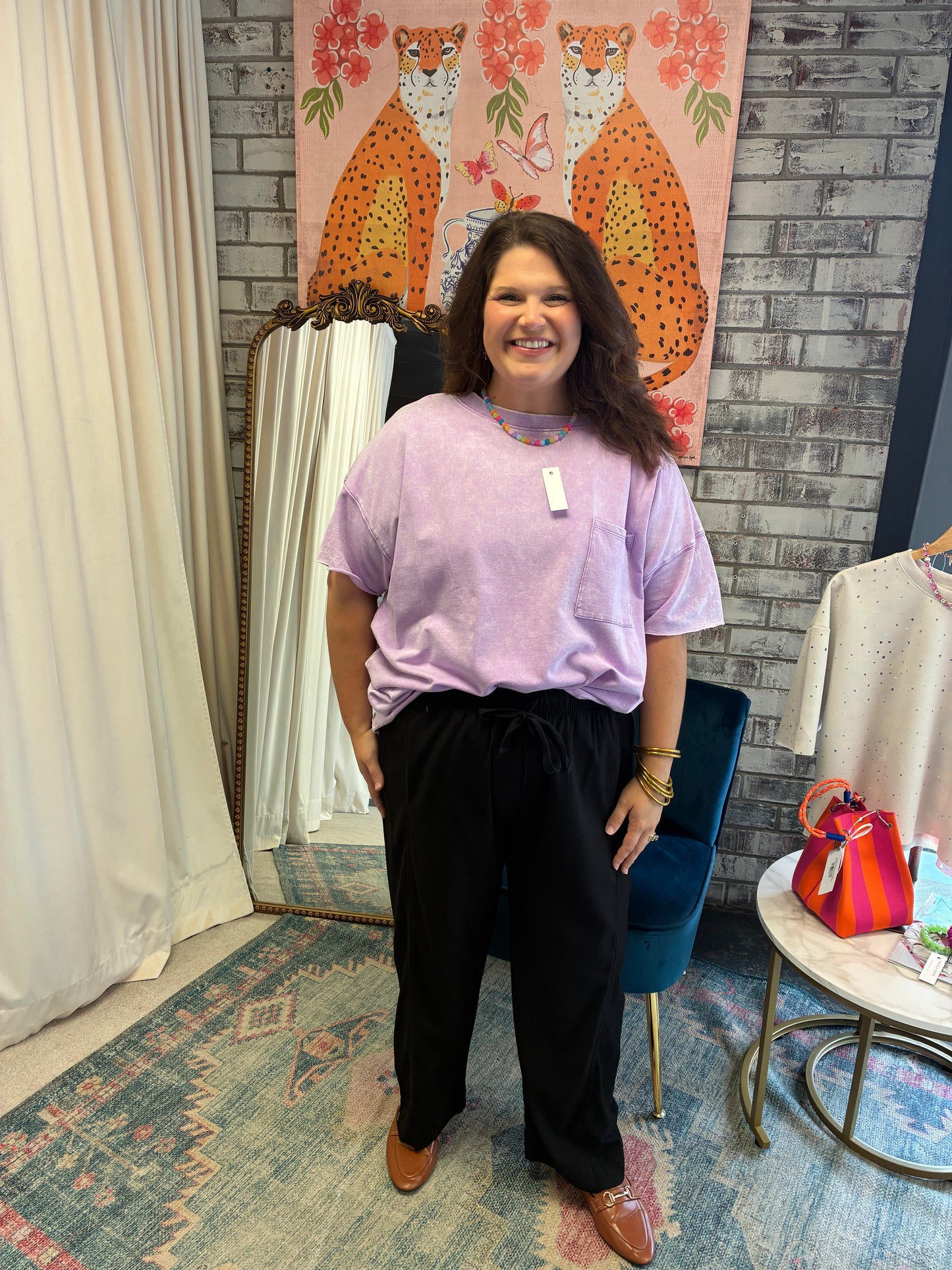 Curvy Basic Pocket Tee