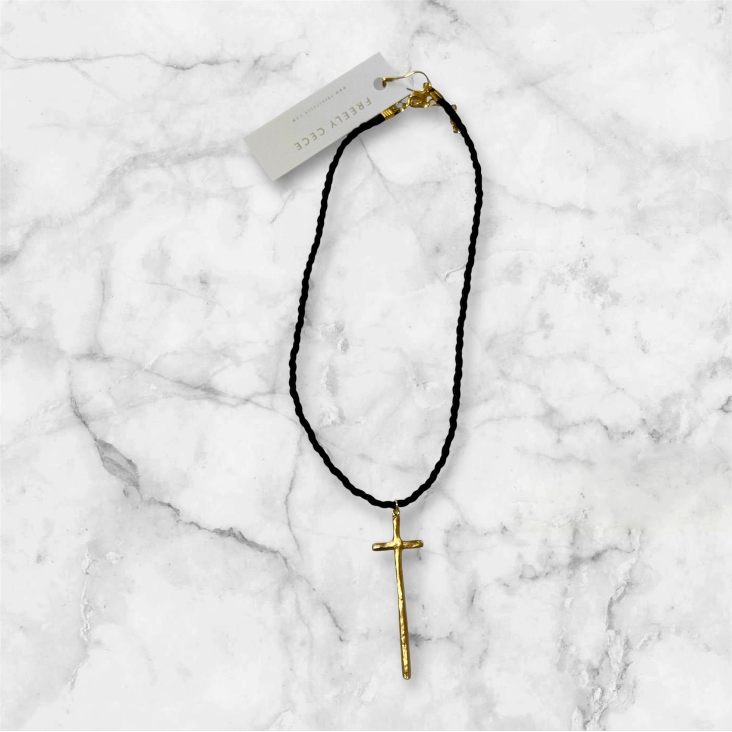 Cross Rope Necklace