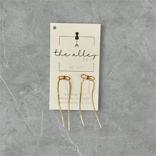 Chain Bow Studs