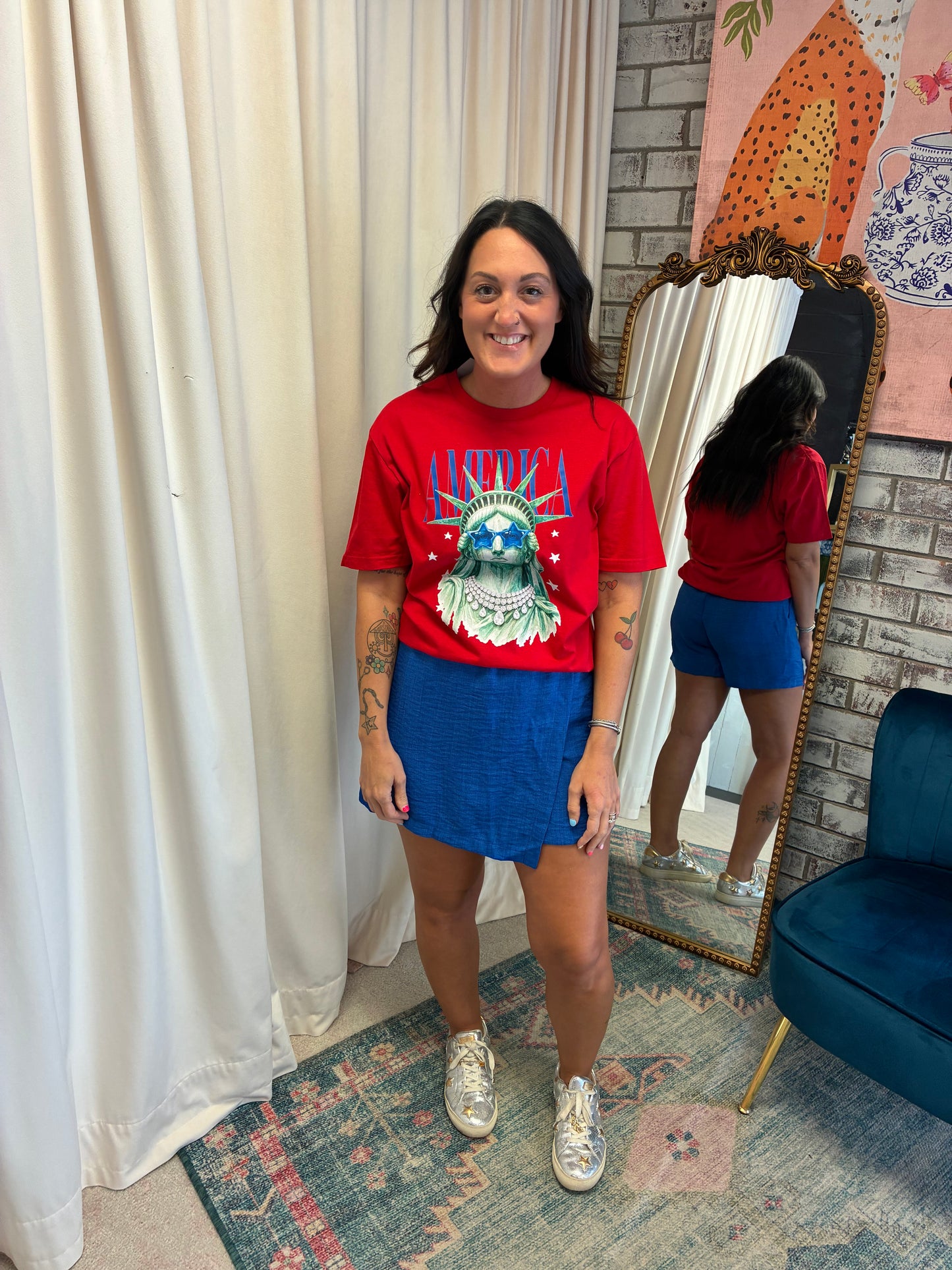 Miss Liberty Glam Tee
