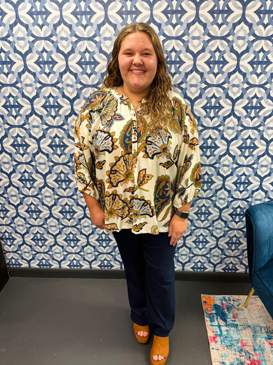 Curvy Everleigh Blouse