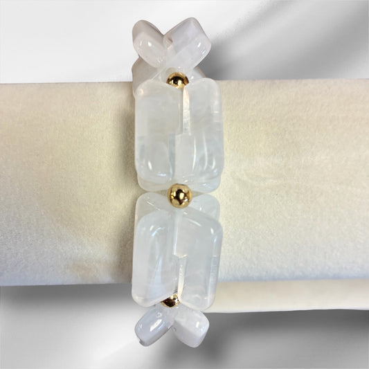 Chunky Stretch Beaded Bracelet