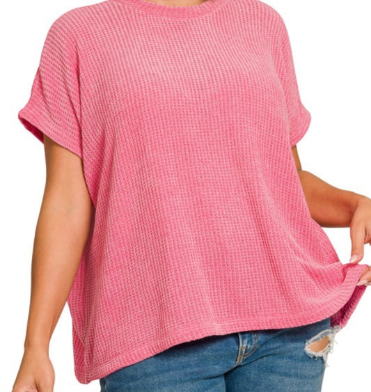 Curvy Lydia Knitted Top