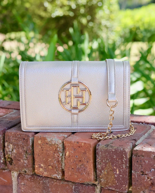 Cecilia Circle Logo Handbag