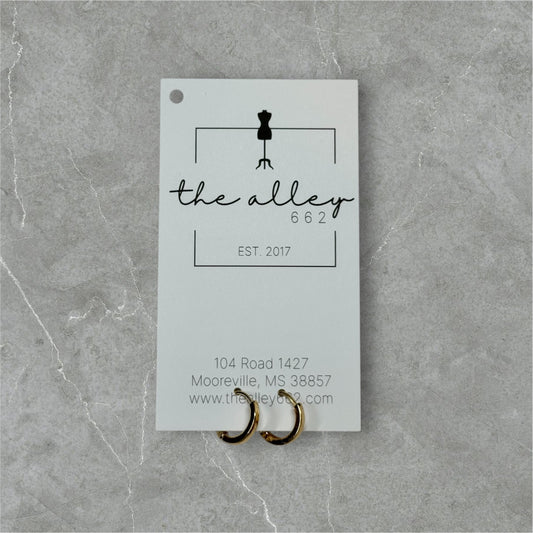 Mini Huggie Earrings