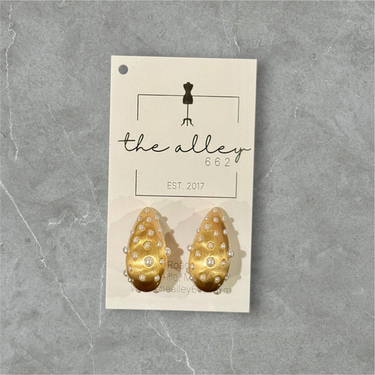 Pearl Bubble Drop Earring