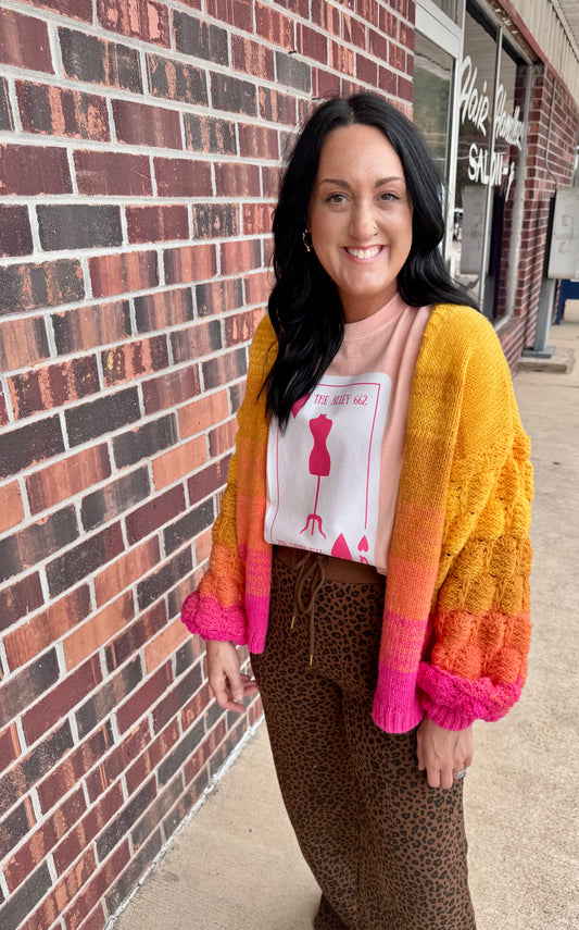 Ombre Cardigan