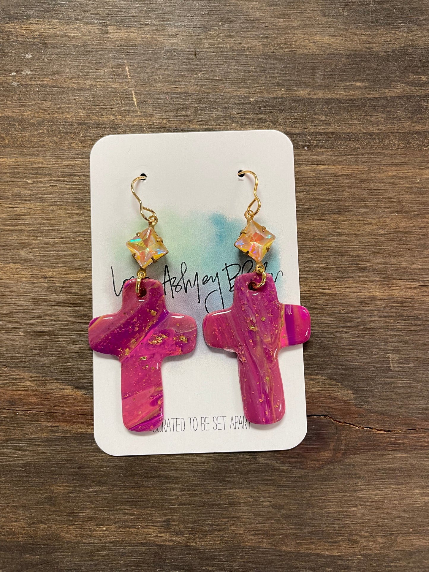 Clay Cross Earrings