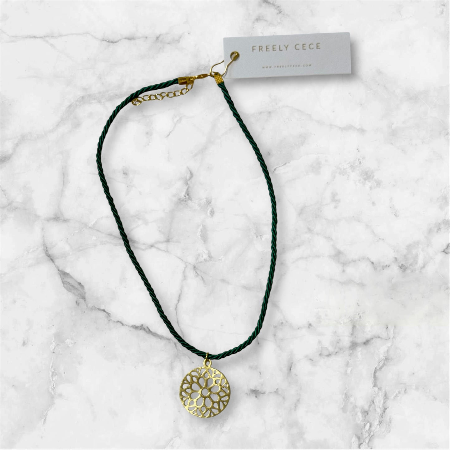 Green Rope Necklaces