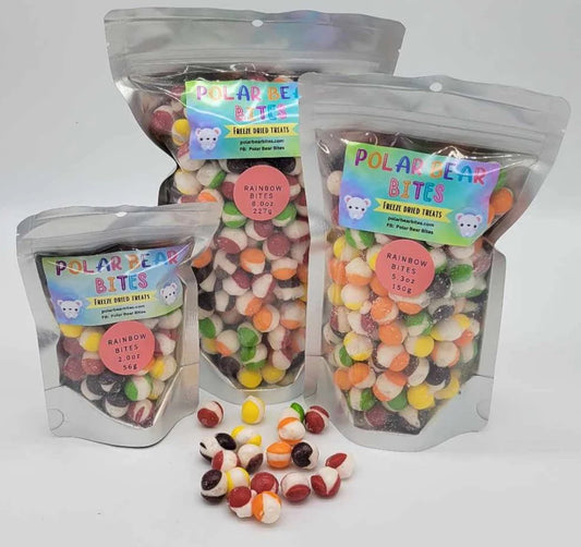 Rainbow Bites Freeze-Dried Candy