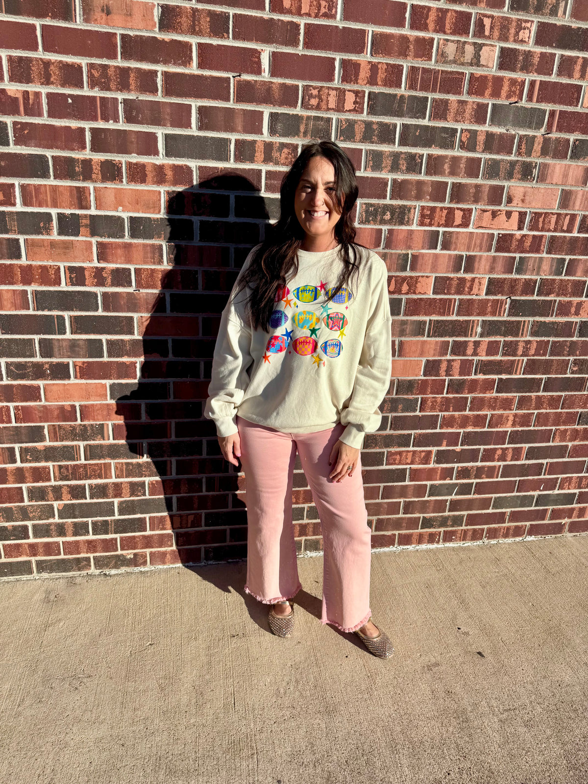 Touchdown in Color Sweatshirt