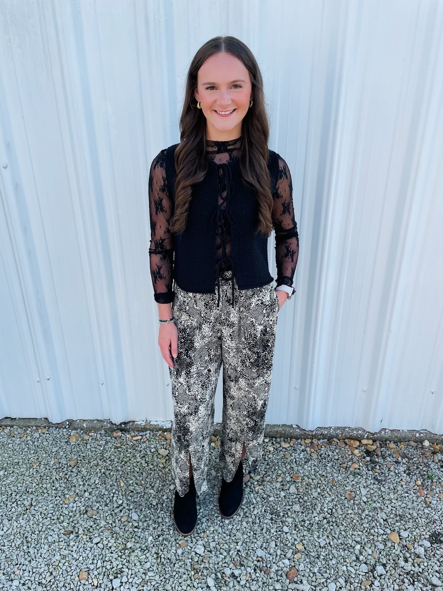 Kyle Lace Top