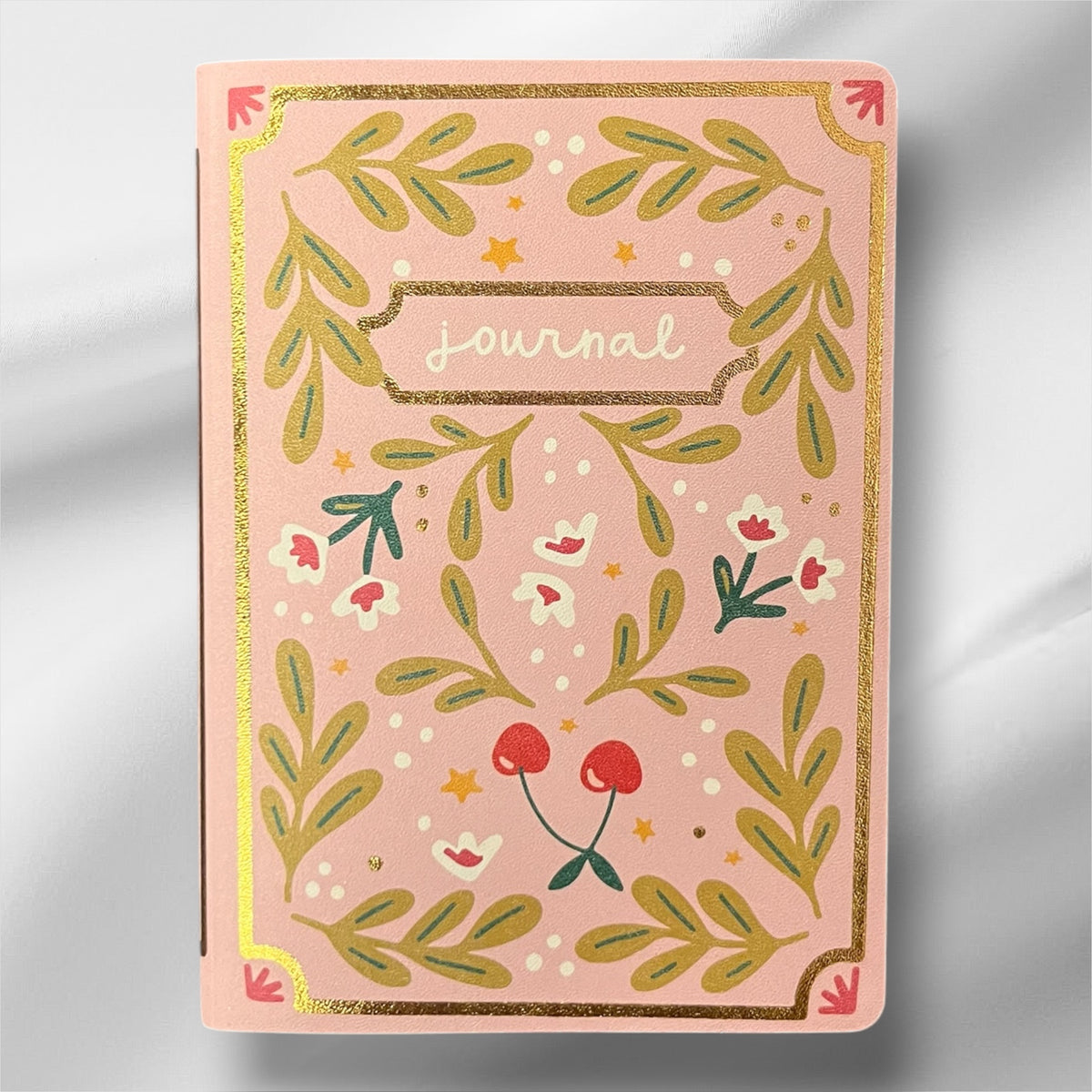 Cherries & Blooms Book Journal