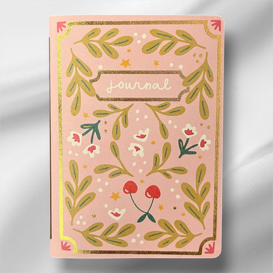Cherries & Blooms Book Journal