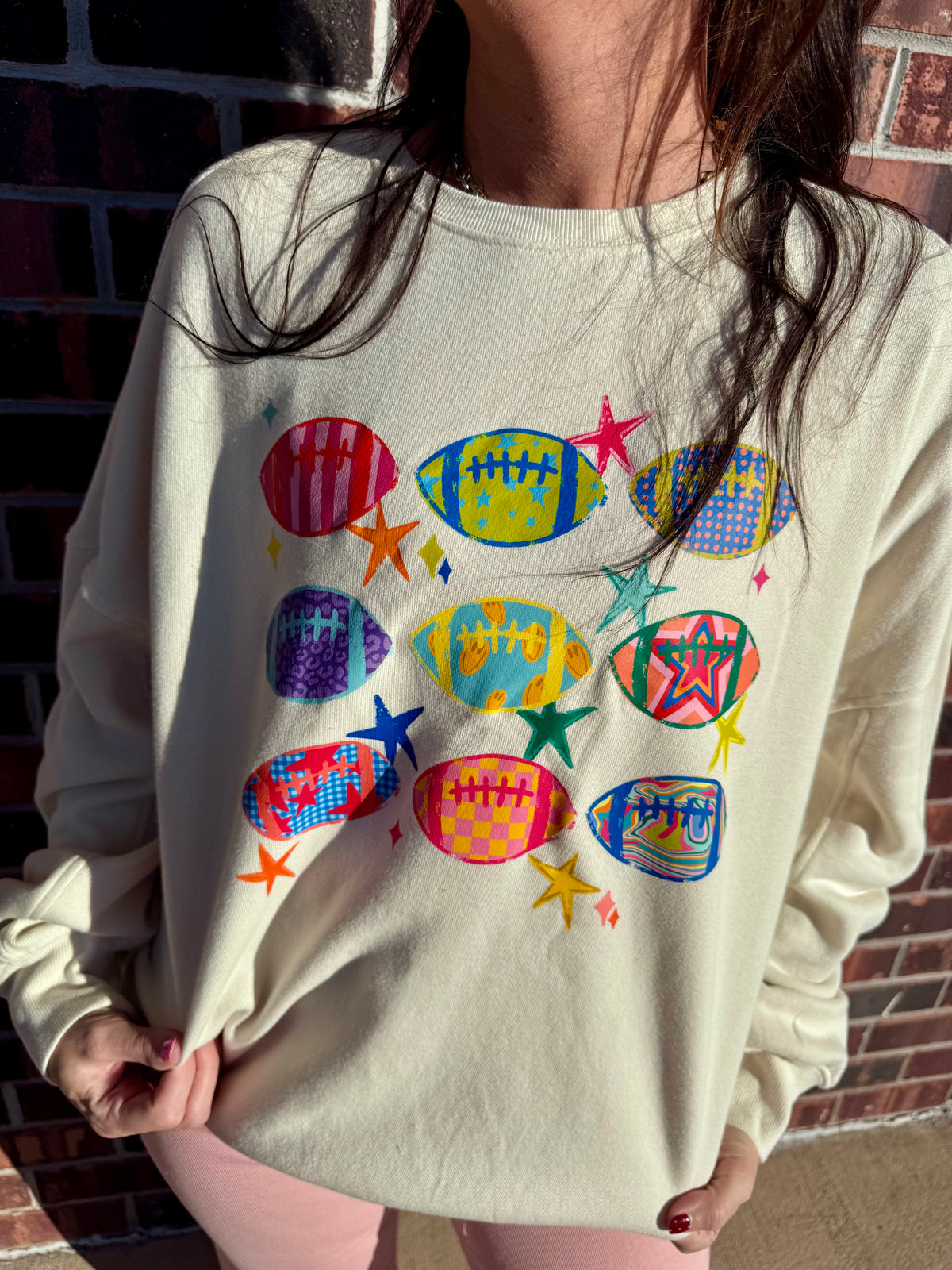 Touchdown in Color Sweatshirt