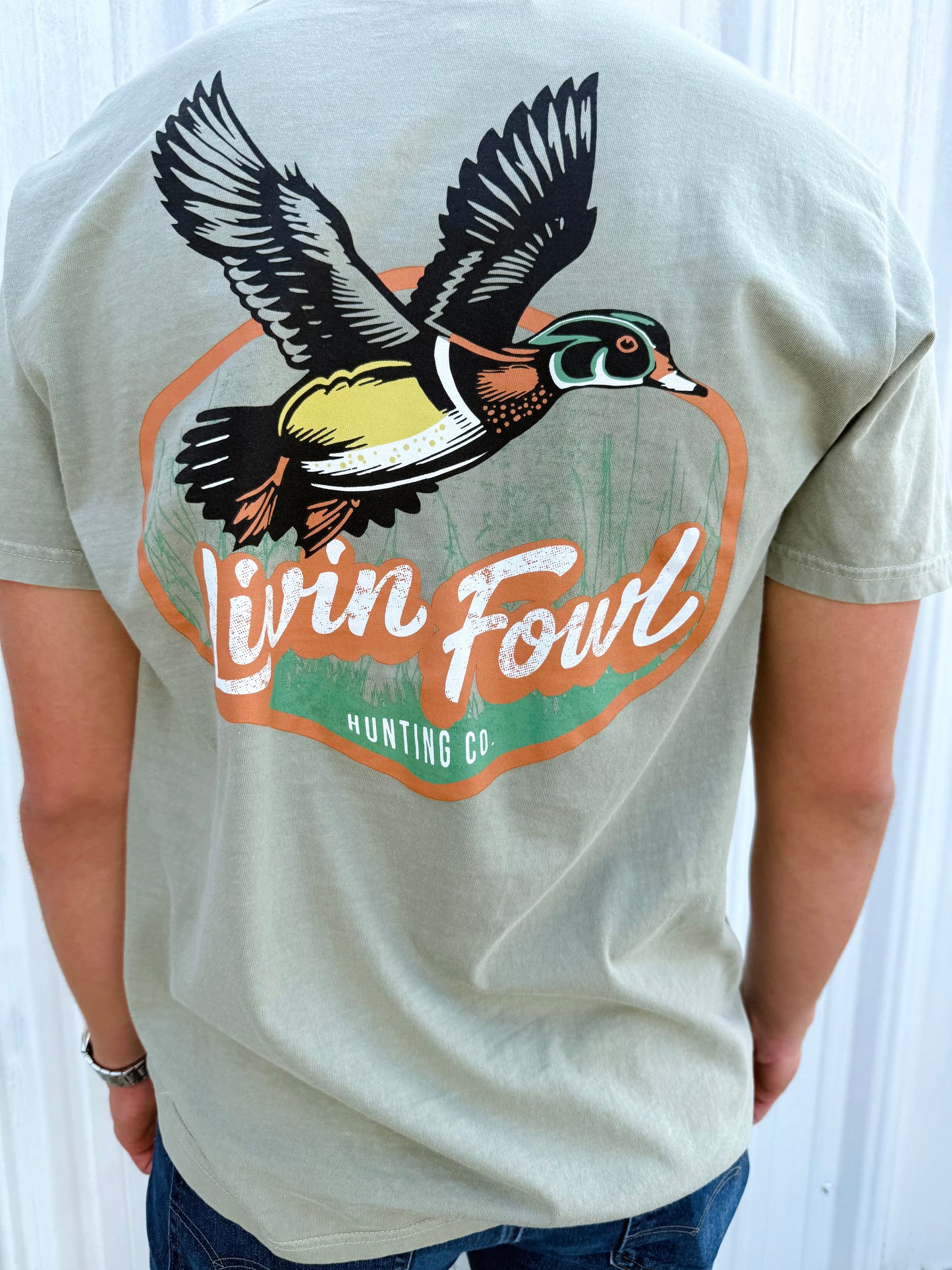 Men's Woodie Duck Tee