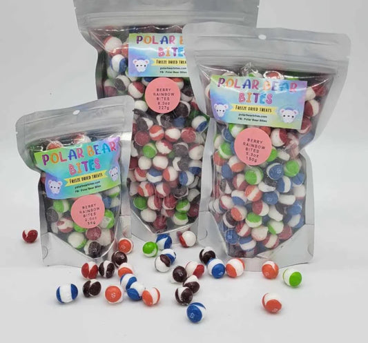 Berry Rainbow Bites Freeze-Dried Candy