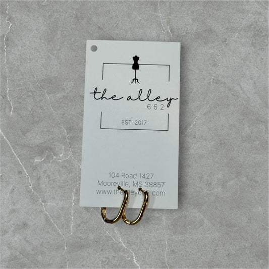 Oval Hoops